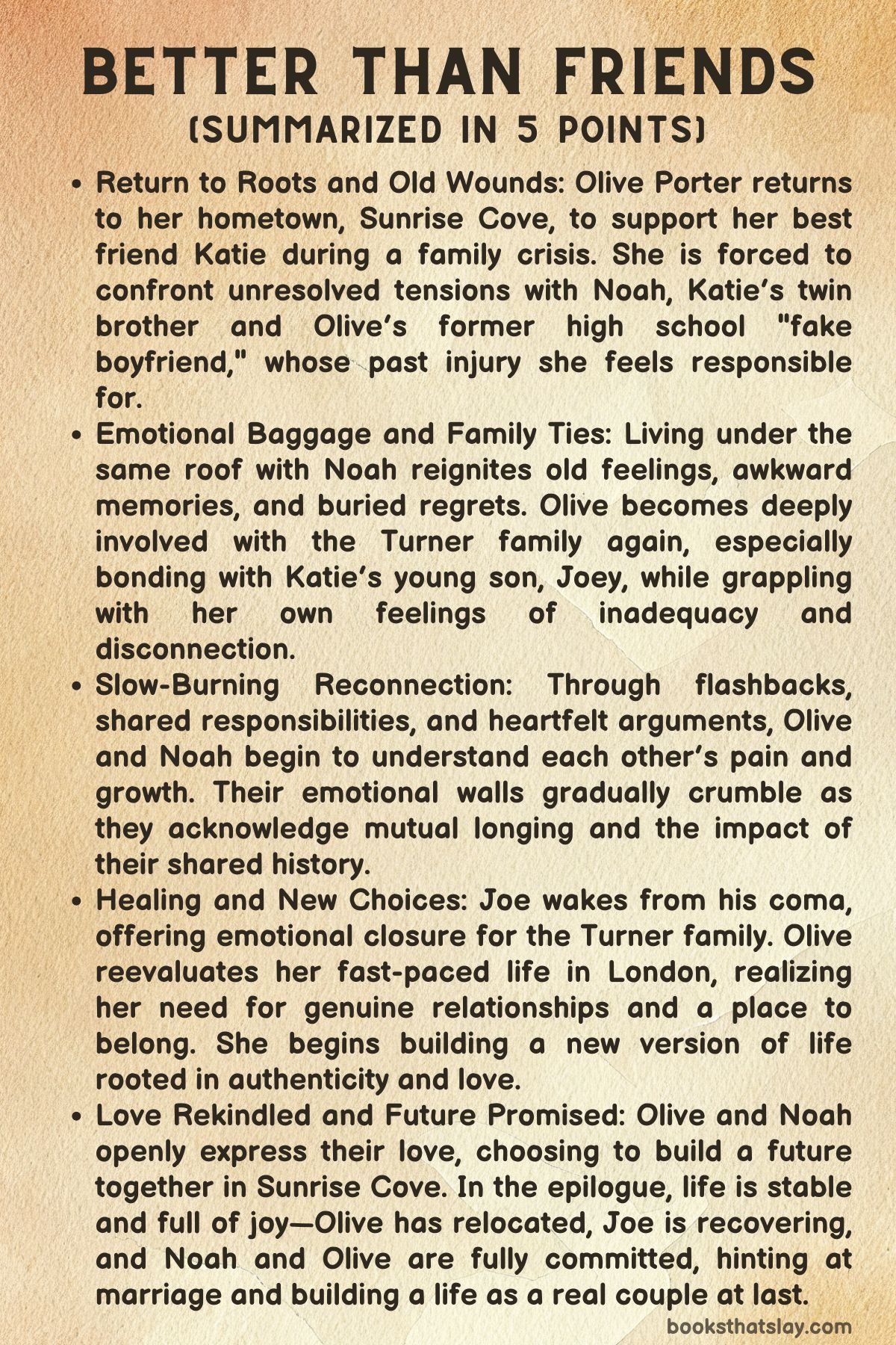 Better Than Friends by Jill Shalvis Summary