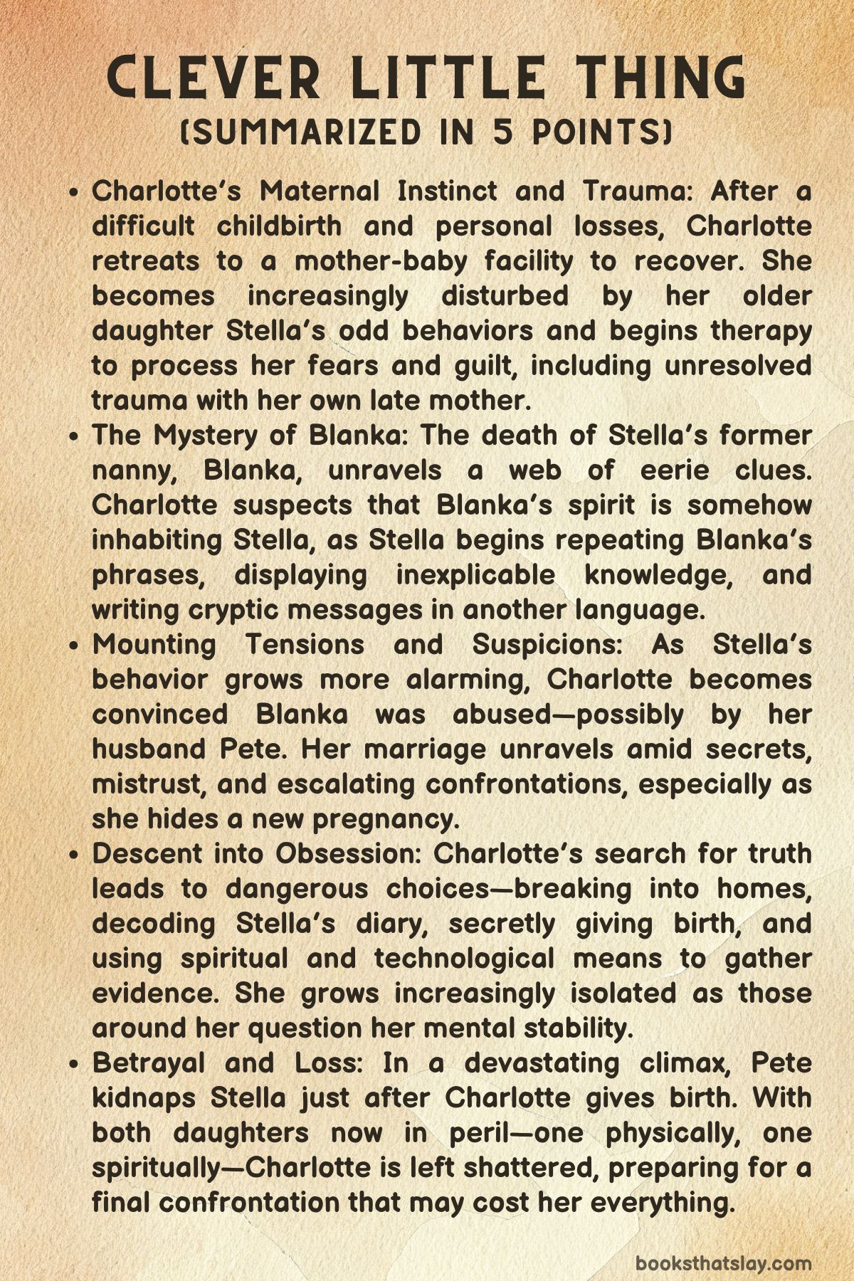 Clever Little Thing Summary