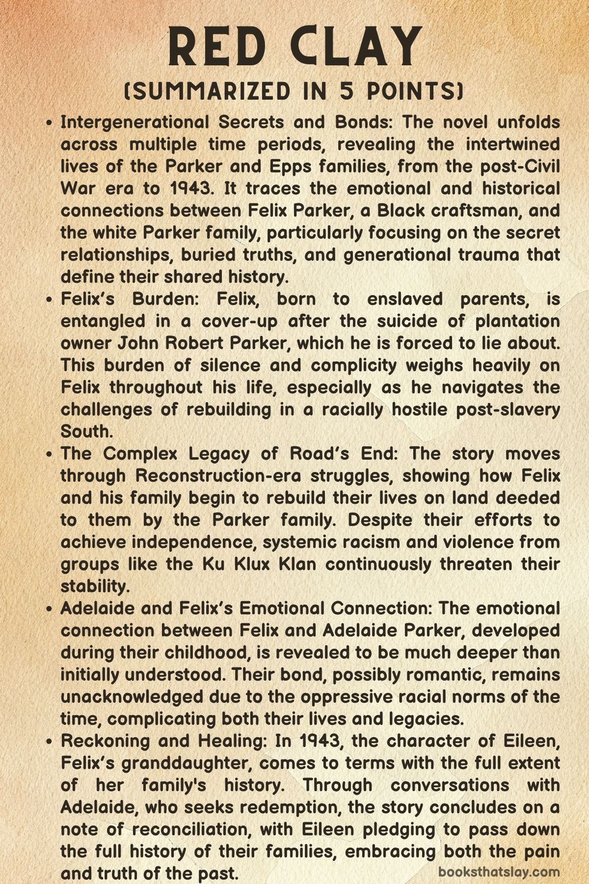 Red Clay by Charles B. Fancher Summary