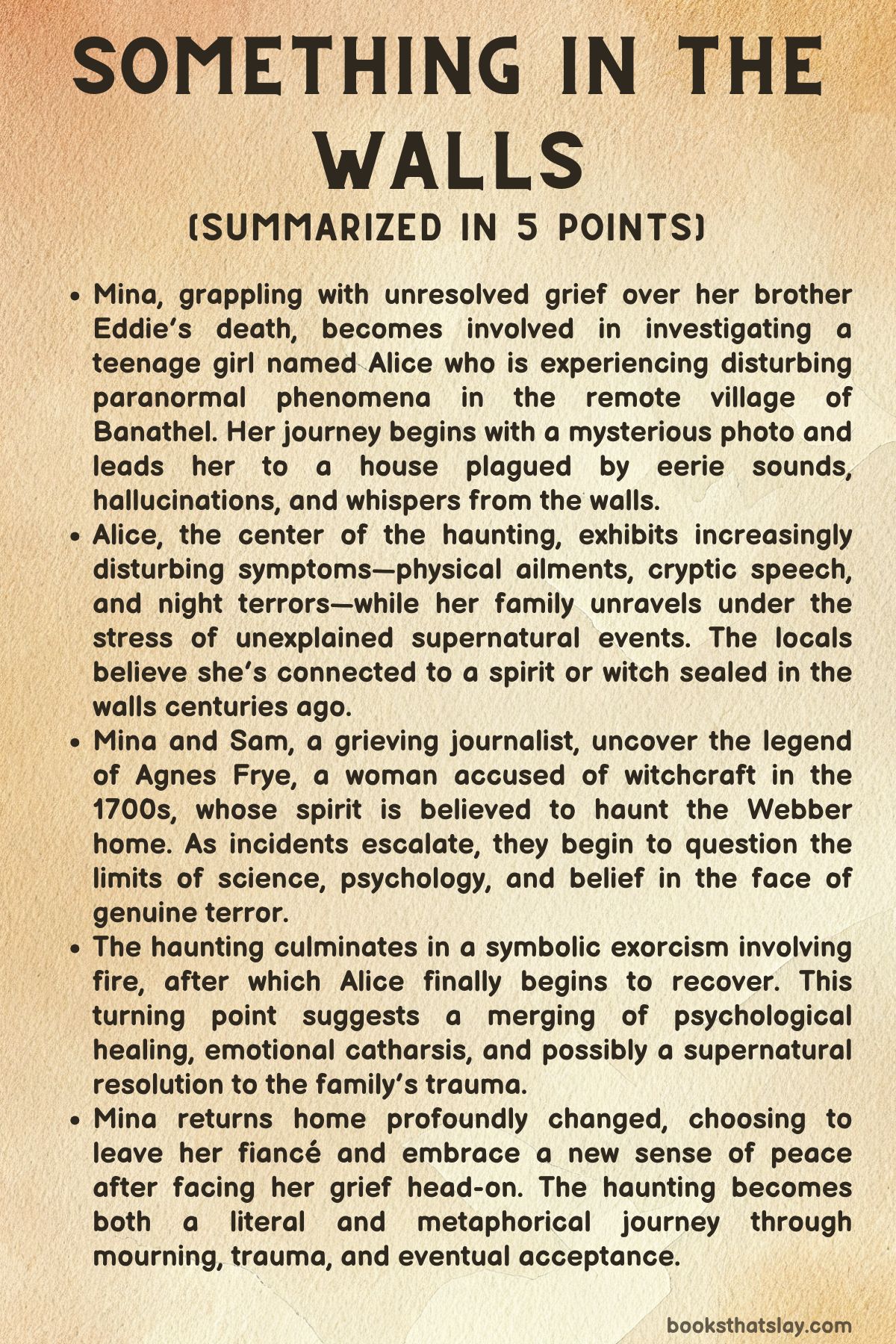Something in the Walls Summary