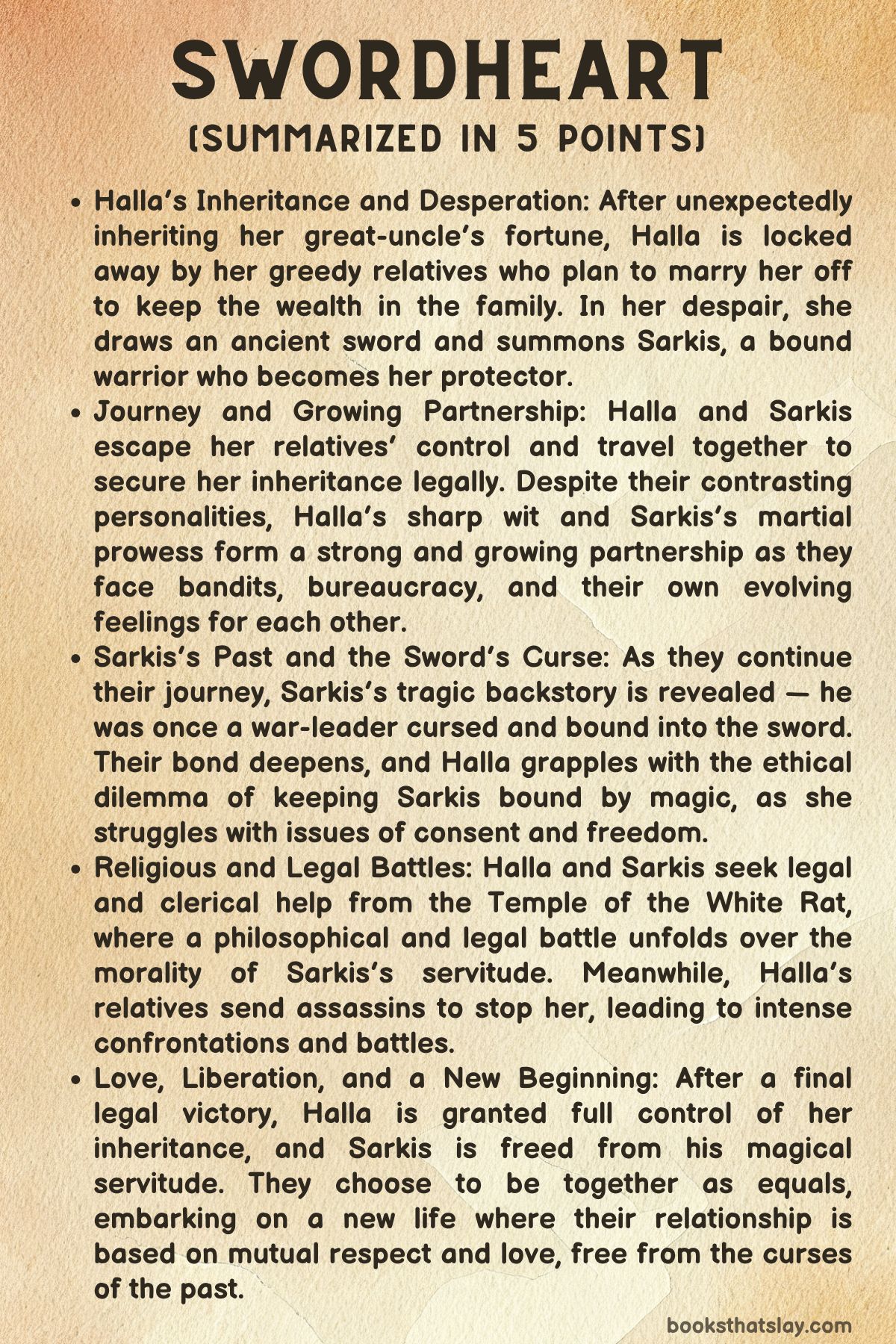 Swordheart by T. Kingfisher Summary