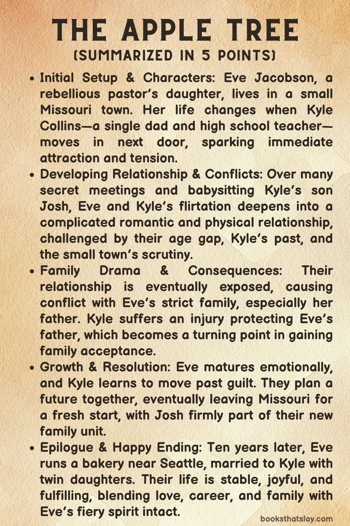 The Apple Tree by Jewel E. Ann summary