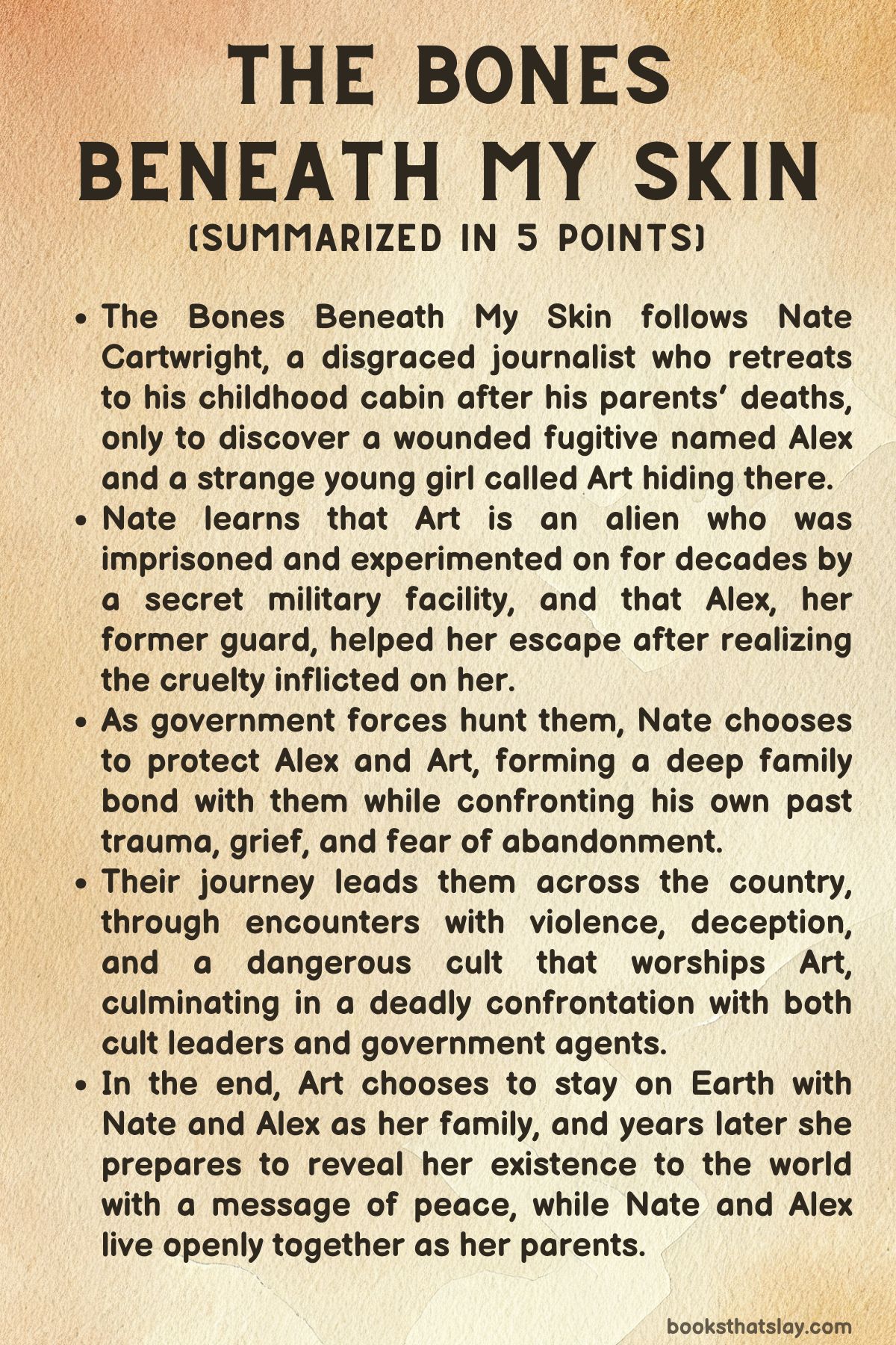 The Bones Beneath My Skin Summary, Characters and Themes