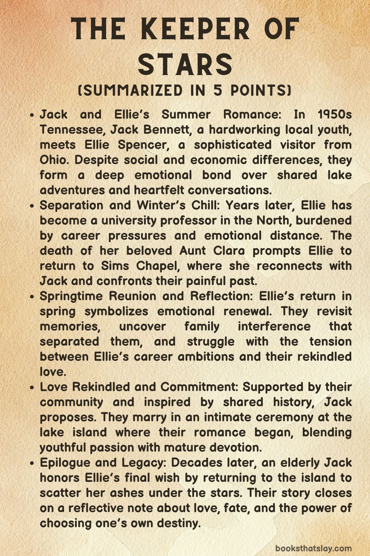 The Keeper of Stars by Buck Turner Summary