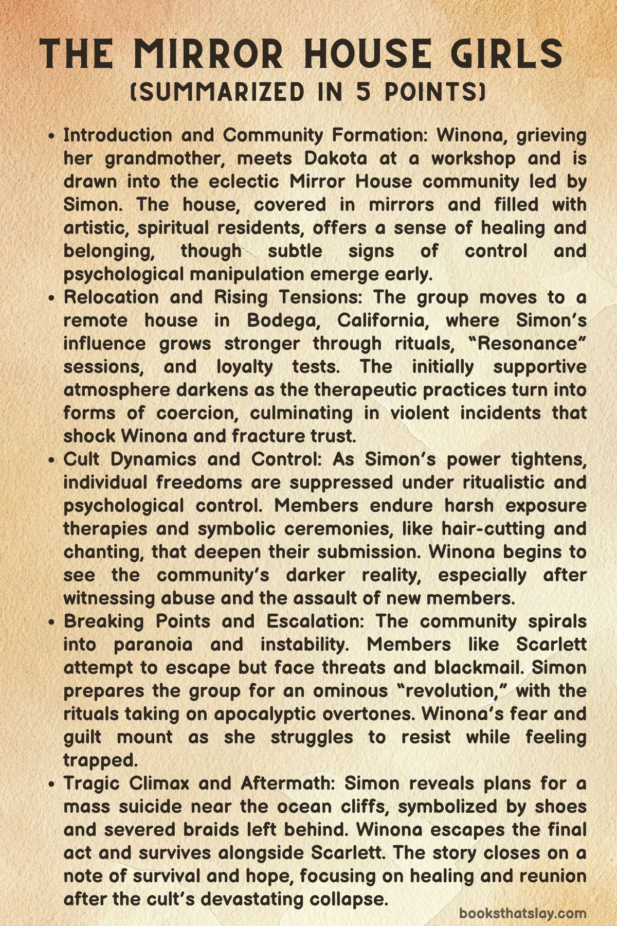 The Mirror House Girls by Faith Gardner summary