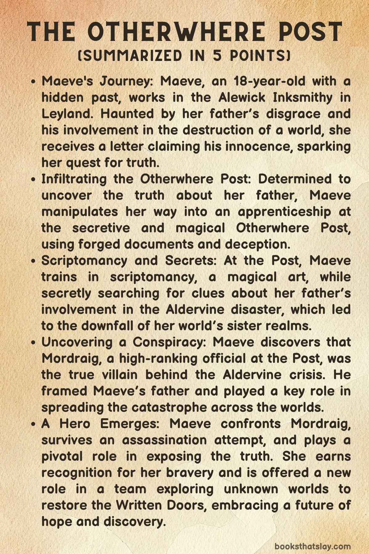 The Otherwhere Post Summary