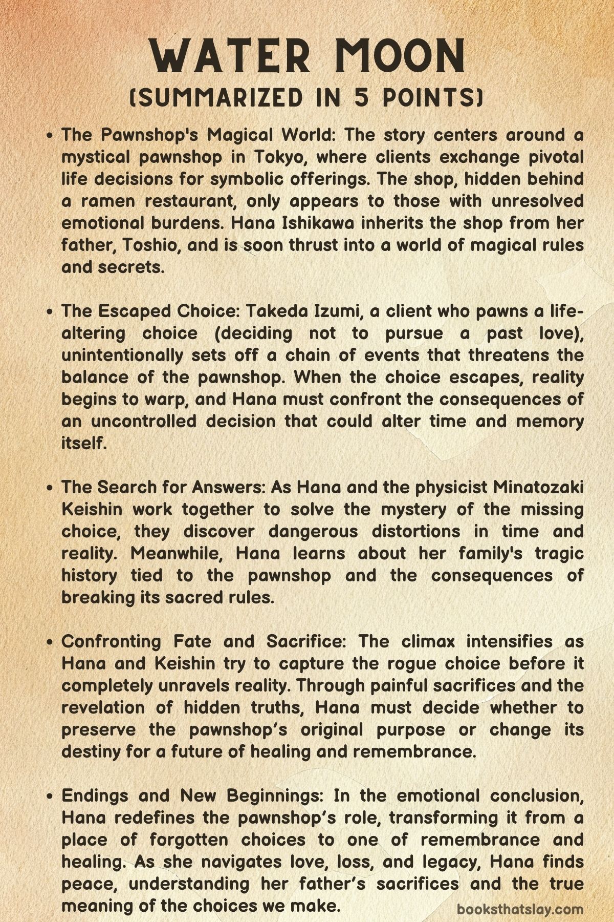 Water Moon by Samantha Sotto Yambao Summary