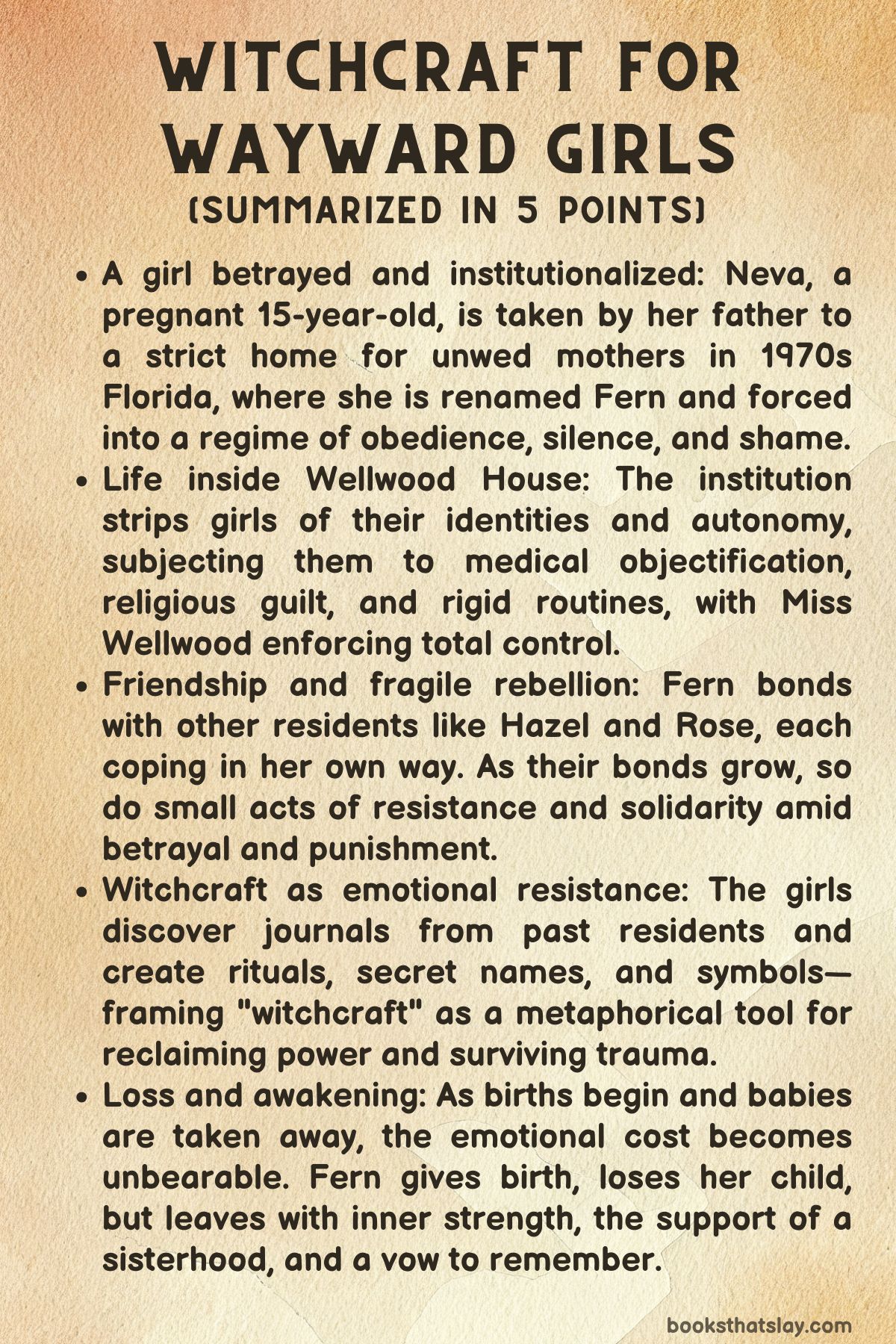 Witchcraft for Wayward Girls by Grady Hendrix Summary