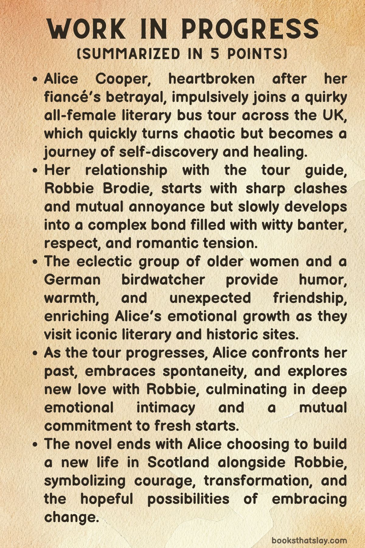 Work in Progress by Kat Mackenzie Summary
