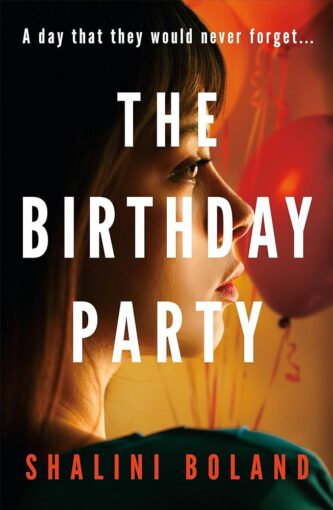 The Birthday Party by Shalini Boland book cover