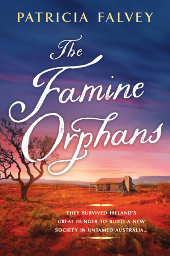 The Famine Orphans by Patricia Falvey book cover