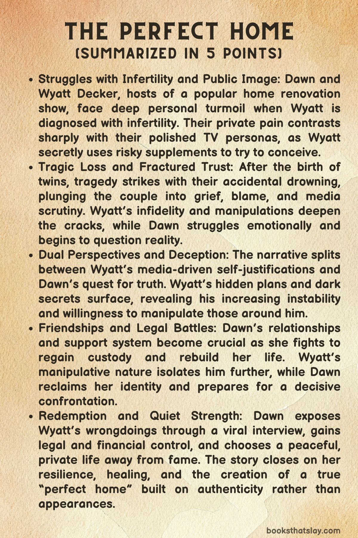 The Perfect Home by Daniel Kenitz Summary