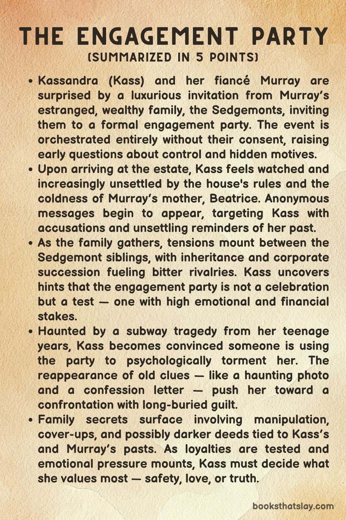 The Engagement Party by Finley Turner summary