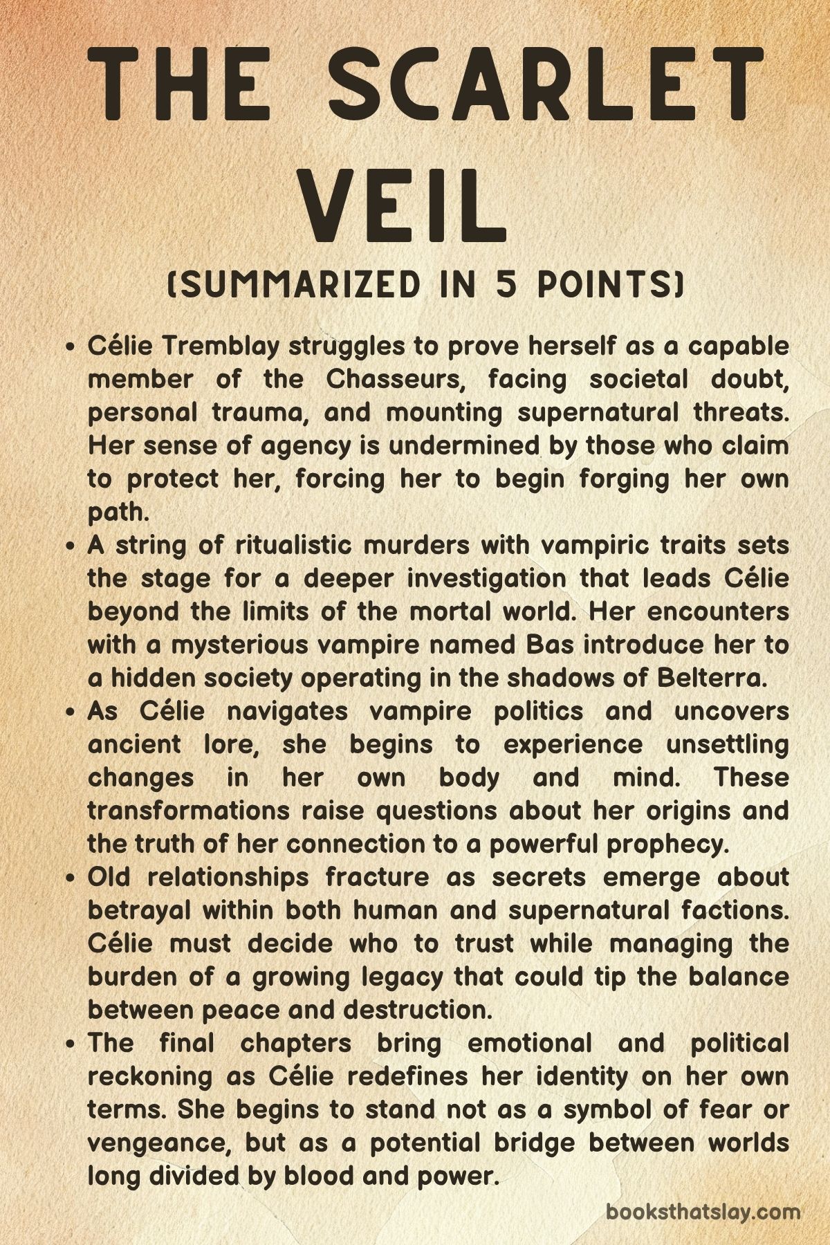 The Scarlet Veil by Shelby Mahurin summary