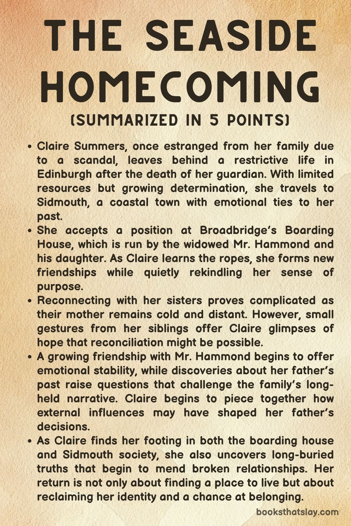 The Seaside Homecoming by Julie Klassen