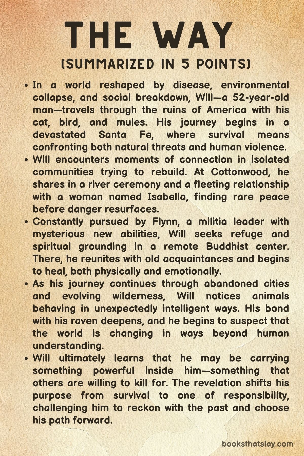 the way by cary groner summary