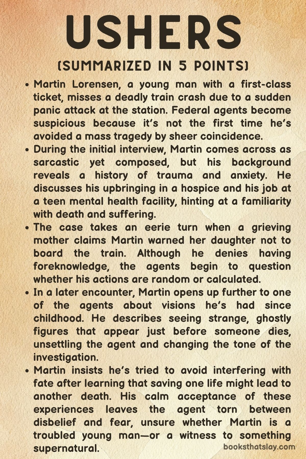 Ushers by Joe Hill Summary