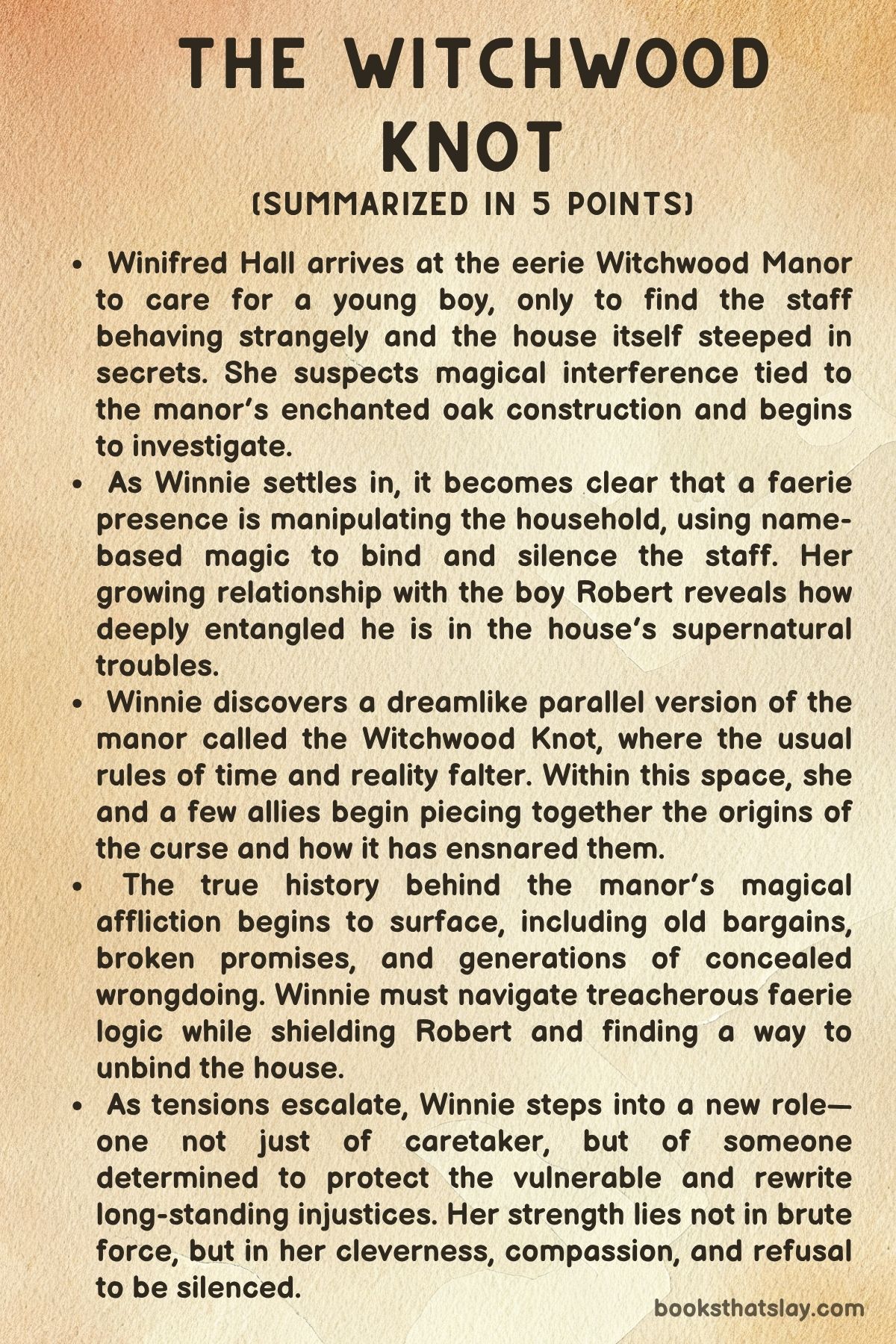 The Witchwood Knot by Olivia Atwater summary
