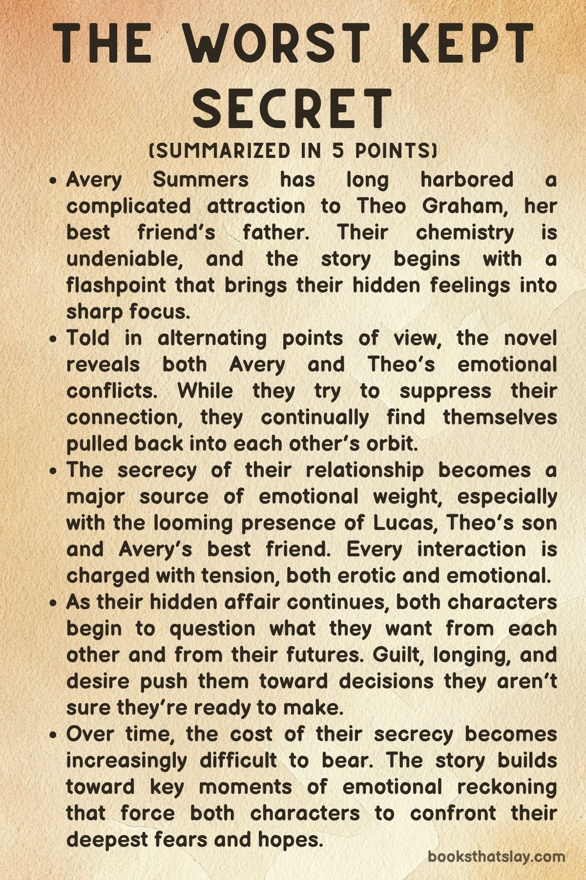 The Worst Kept Secret by Q.B. Tyler summary