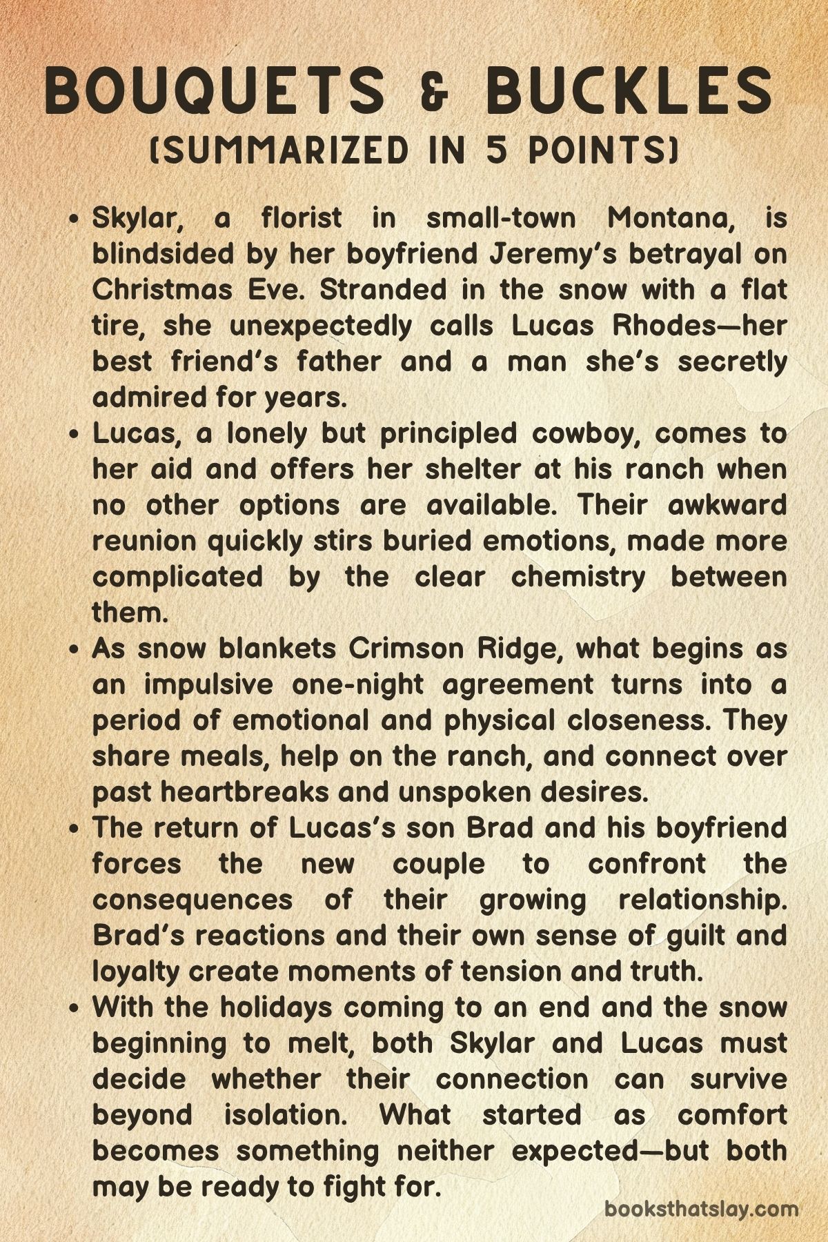 Bouquets and Buckles by Elliott Rose summary