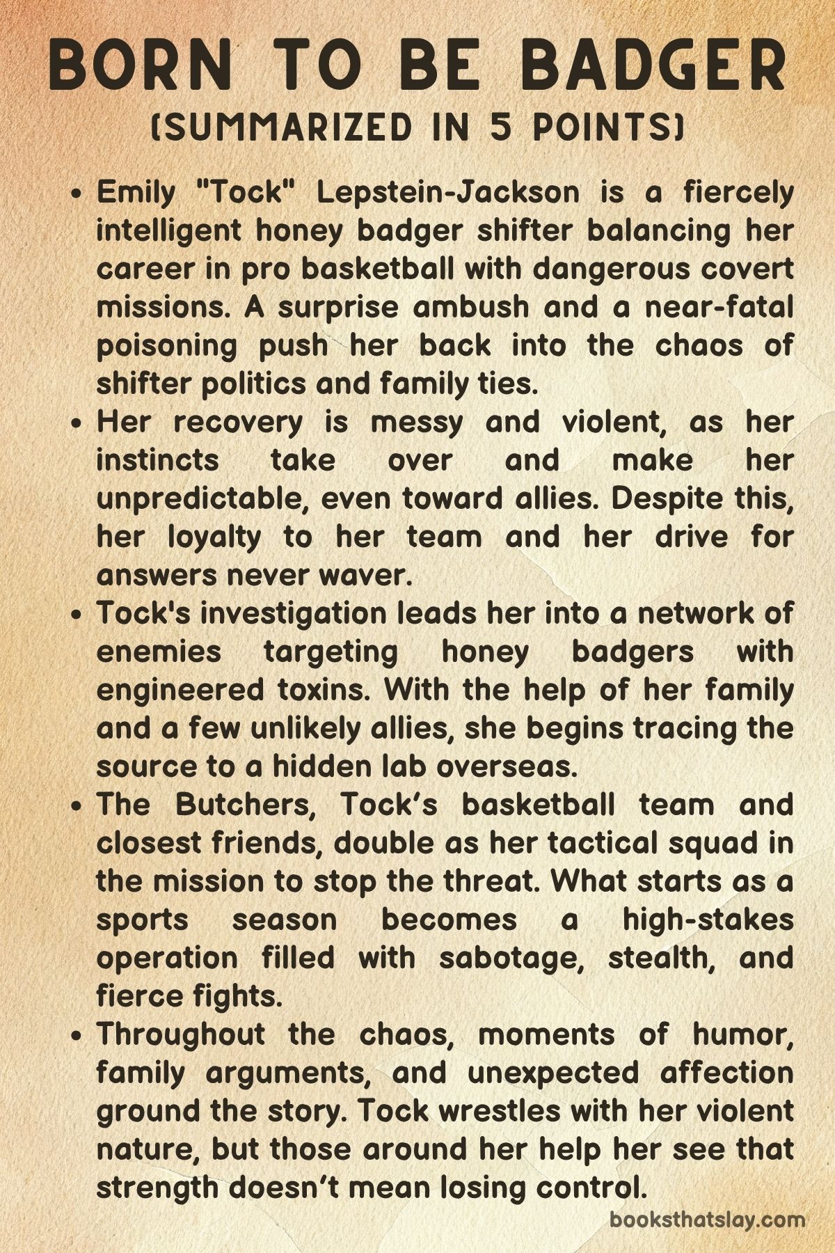 Born to Be Badger by Shelly Laurenston summary