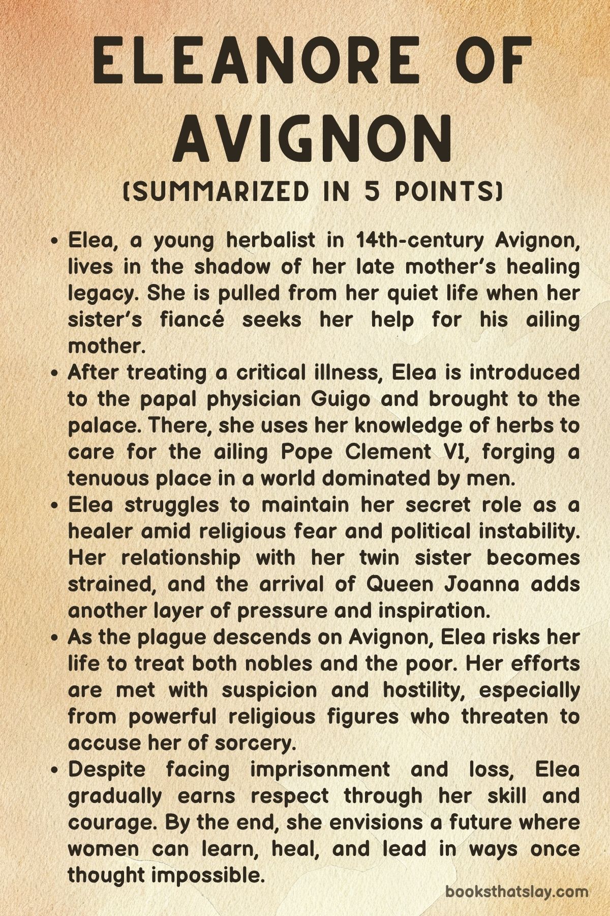 Eleanore of Avignon by Elizabeth DeLozier Summary