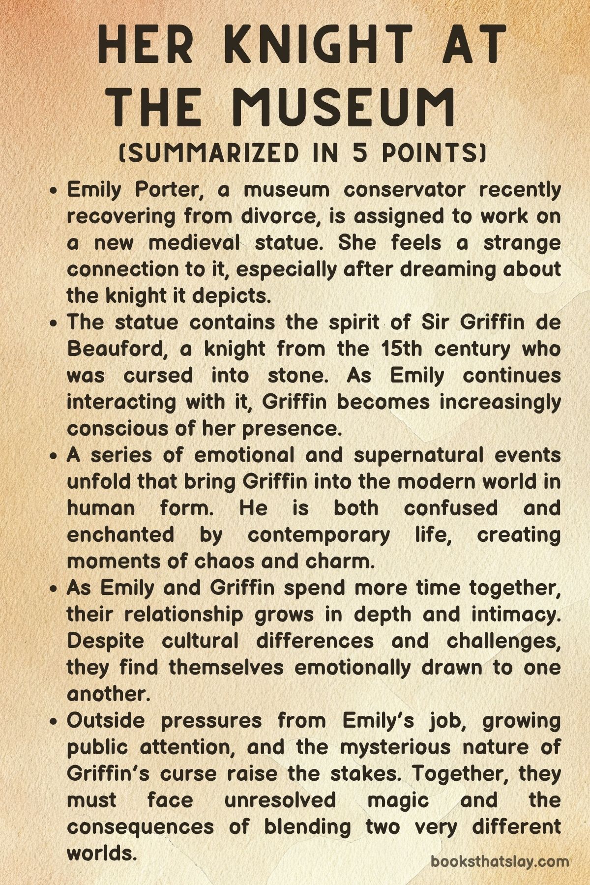 Her Knight at the Museum by Bryn Donovan Summary