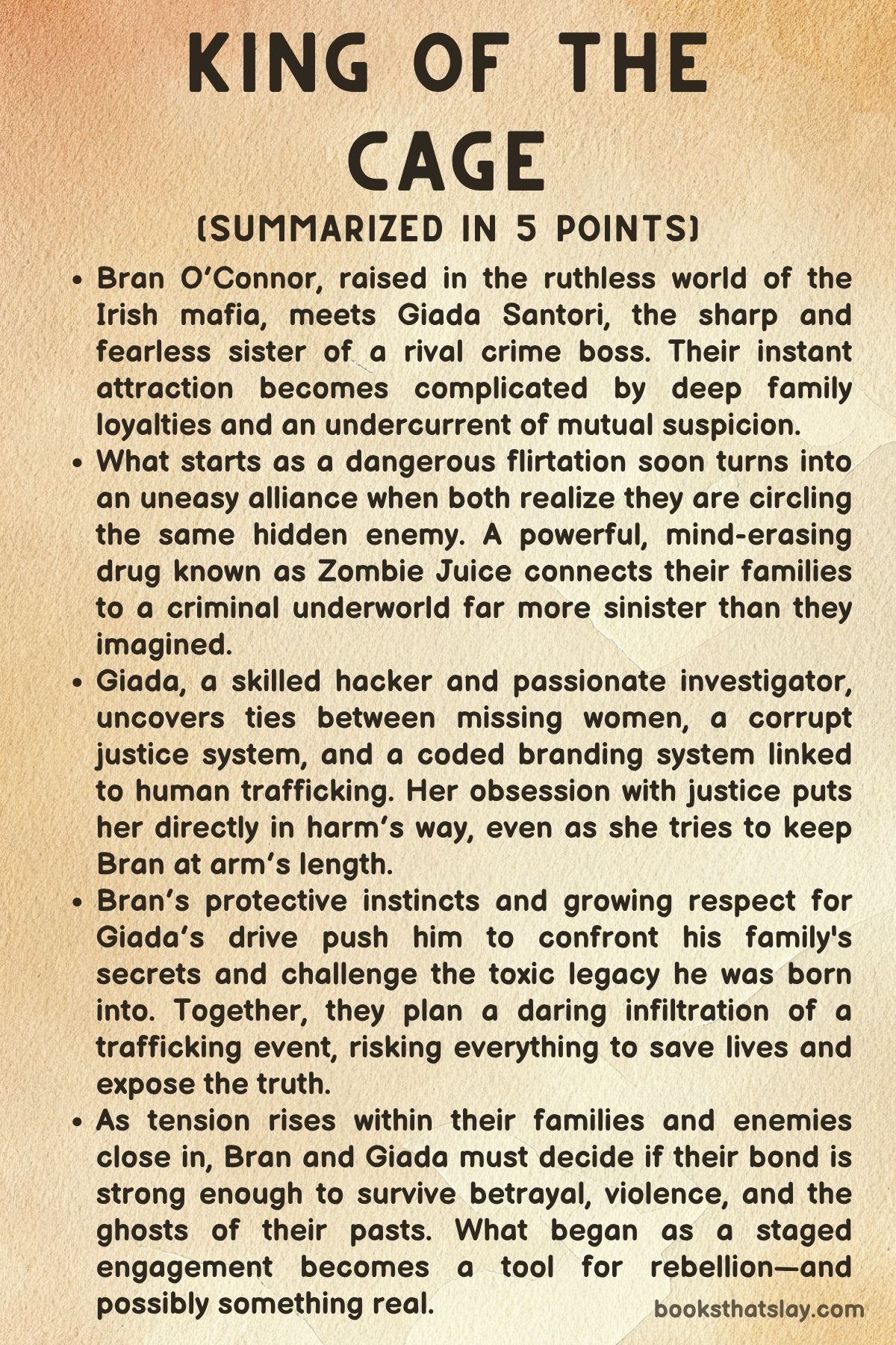 King of the Cage by Mila Kane summary