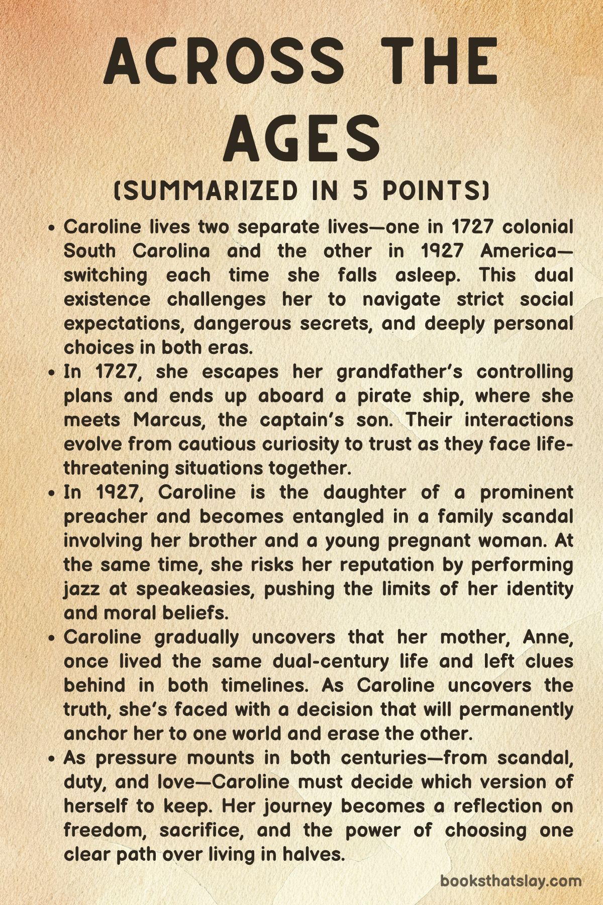 Across the Ages by Gabrielle Meyer Summary