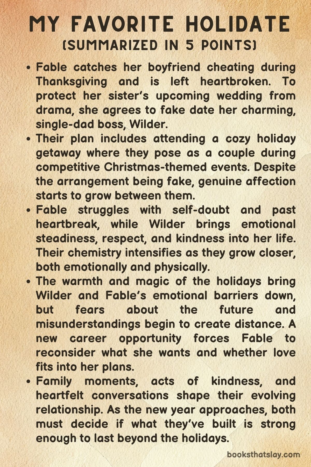 My Favorite Holidate by Lauren Blakely Summary