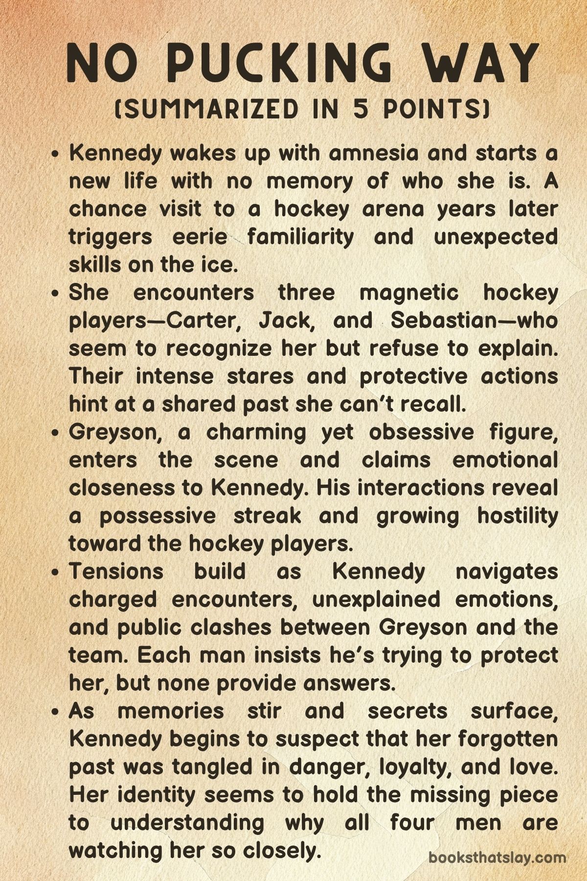 No Pucking Way by C.R. Jane and May Dawson summary