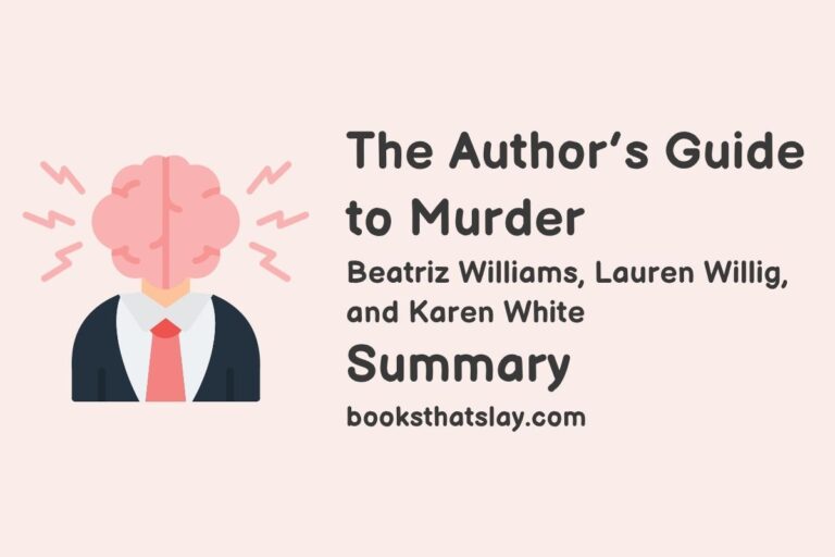 The Authors Guide to Murder Summary, Characters and Themes