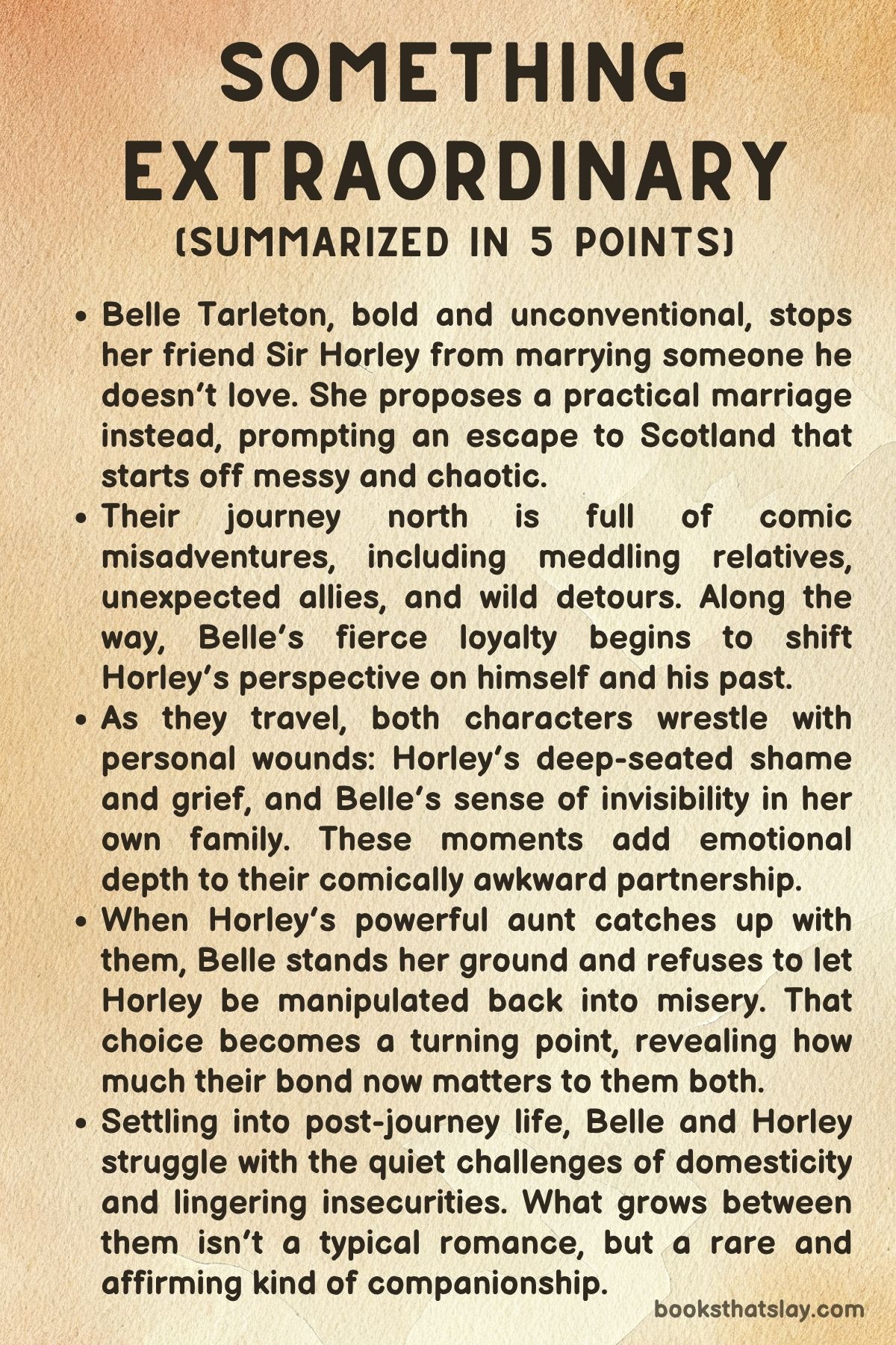 Something Extraordinary by Alexis Hall Summary