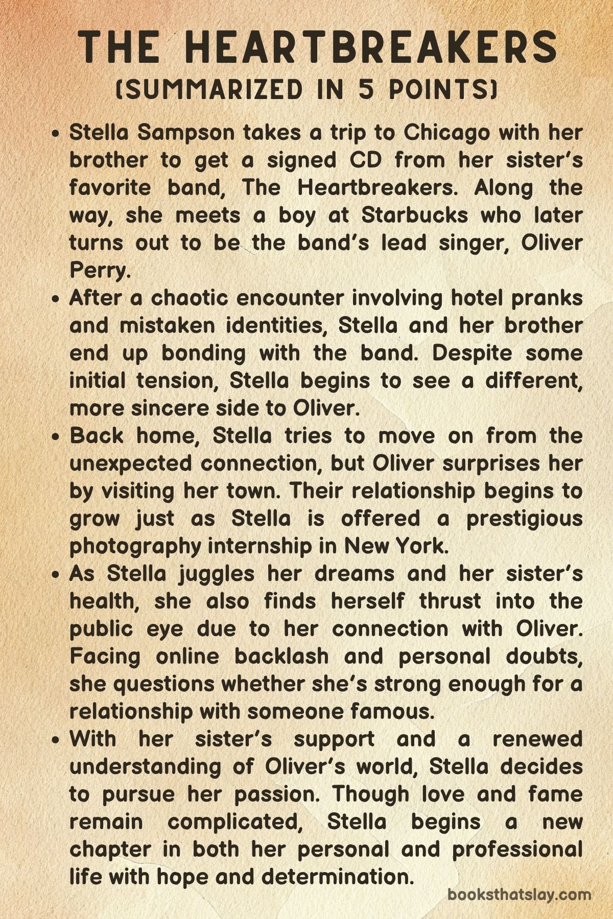 The Heartbreakers by Ali Novak Summary