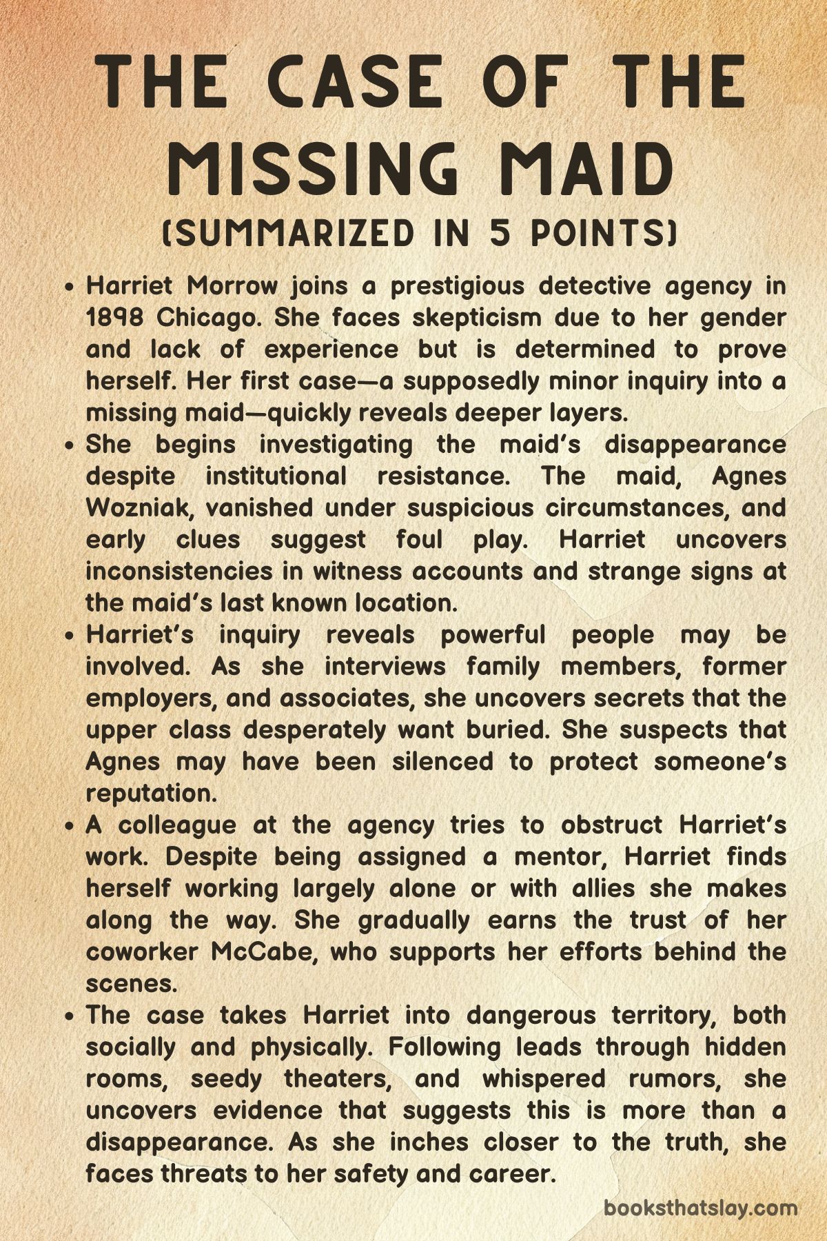 The Case of the Missing Maid by Rob Osler Summary