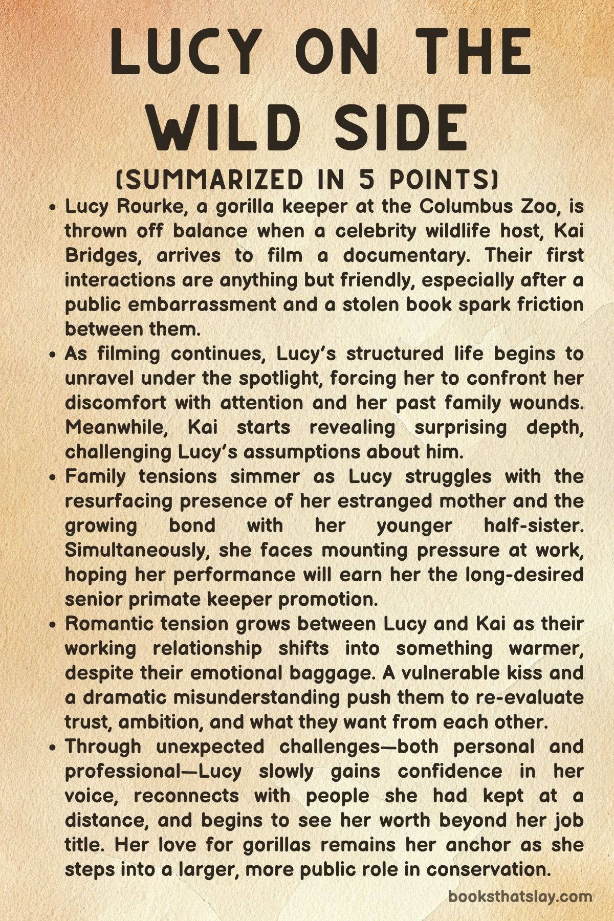 Lucy on the Wild Side by Kerry Rea Summary