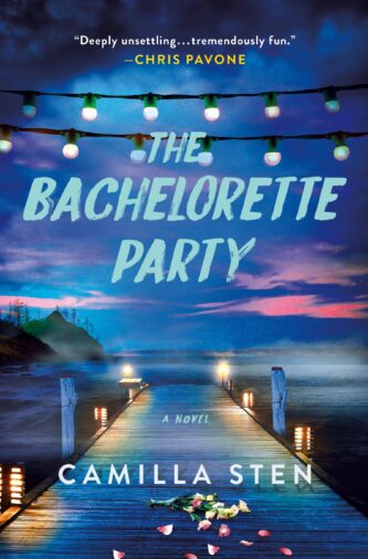 The Bachelorette Party by Camilla Sten book cover
