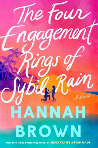 The Four Engagement Rings of Sybil Rain by Hannah Brown book cover