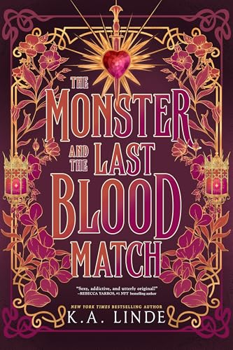 The Monster and the Last Blood Match by K.A. Linde book cover