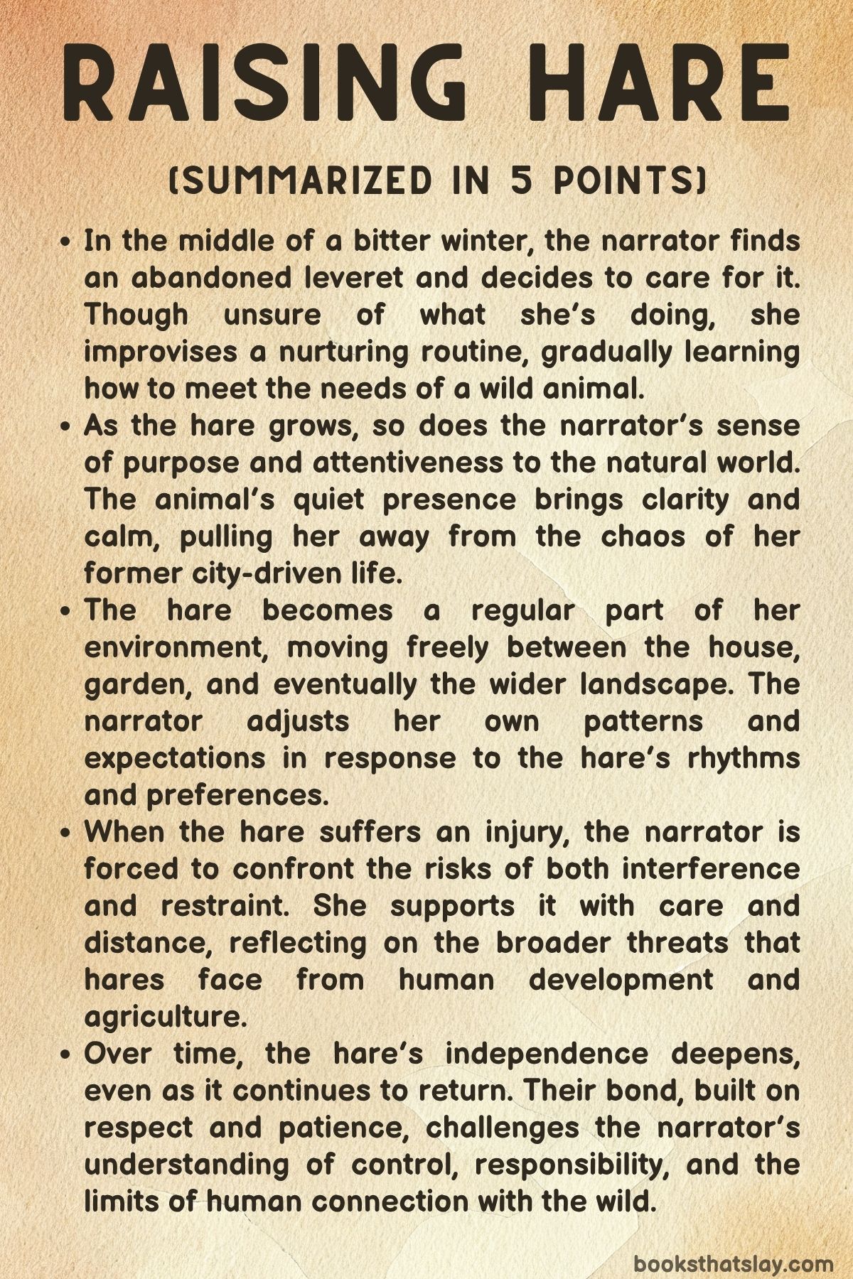 Raising Hare by Chloe Dalton Summary and Analysis