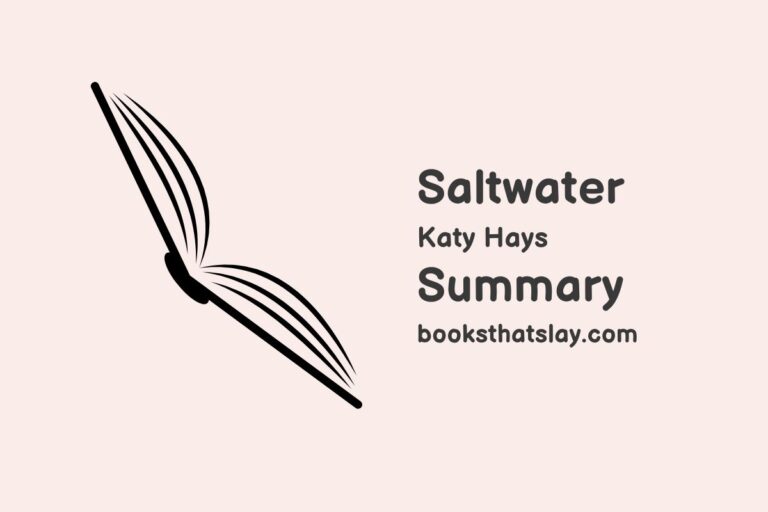 Saltwater by Katy Hays Summary, Characters and Themes