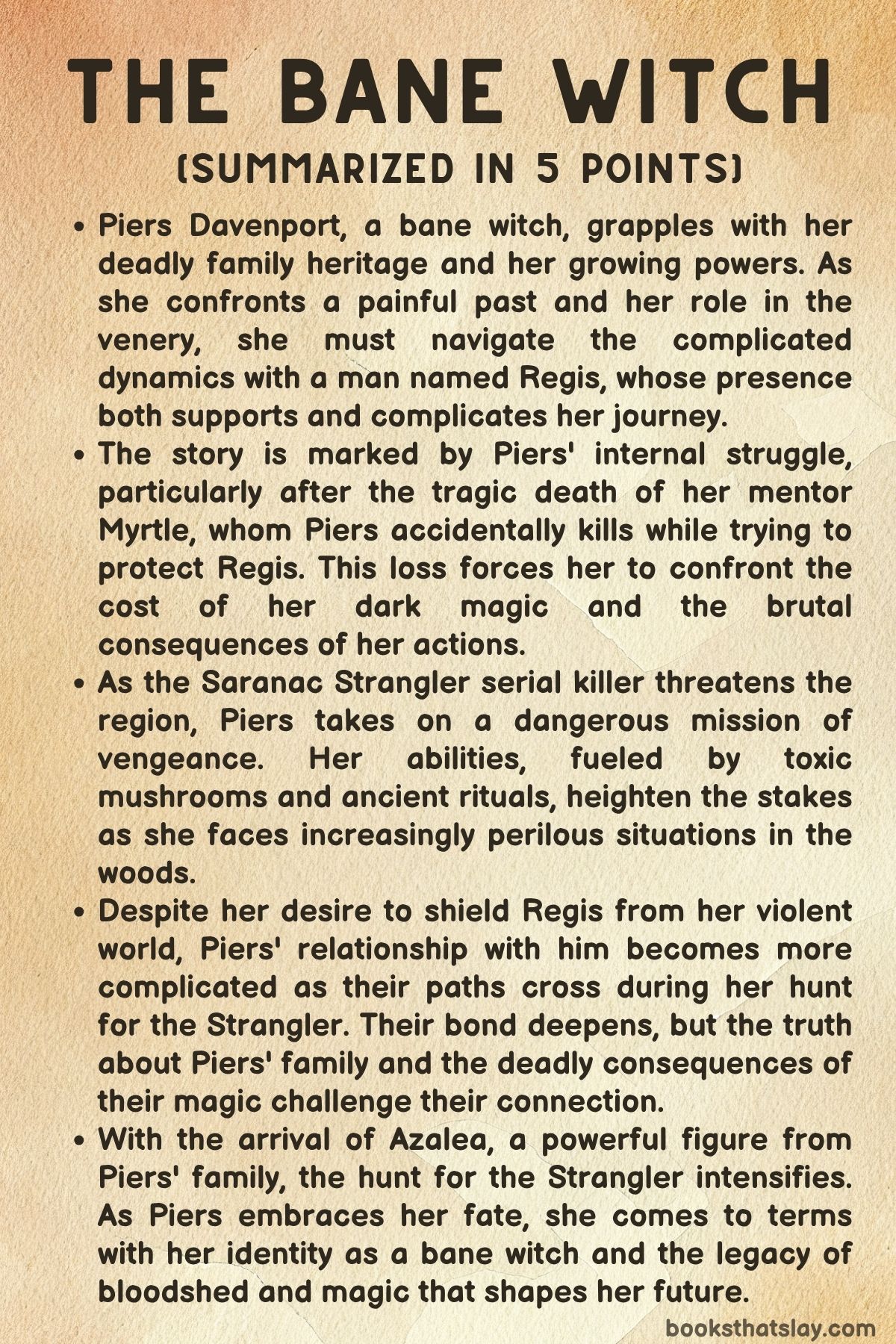The Bane Witch by Ava Morgyn Summary