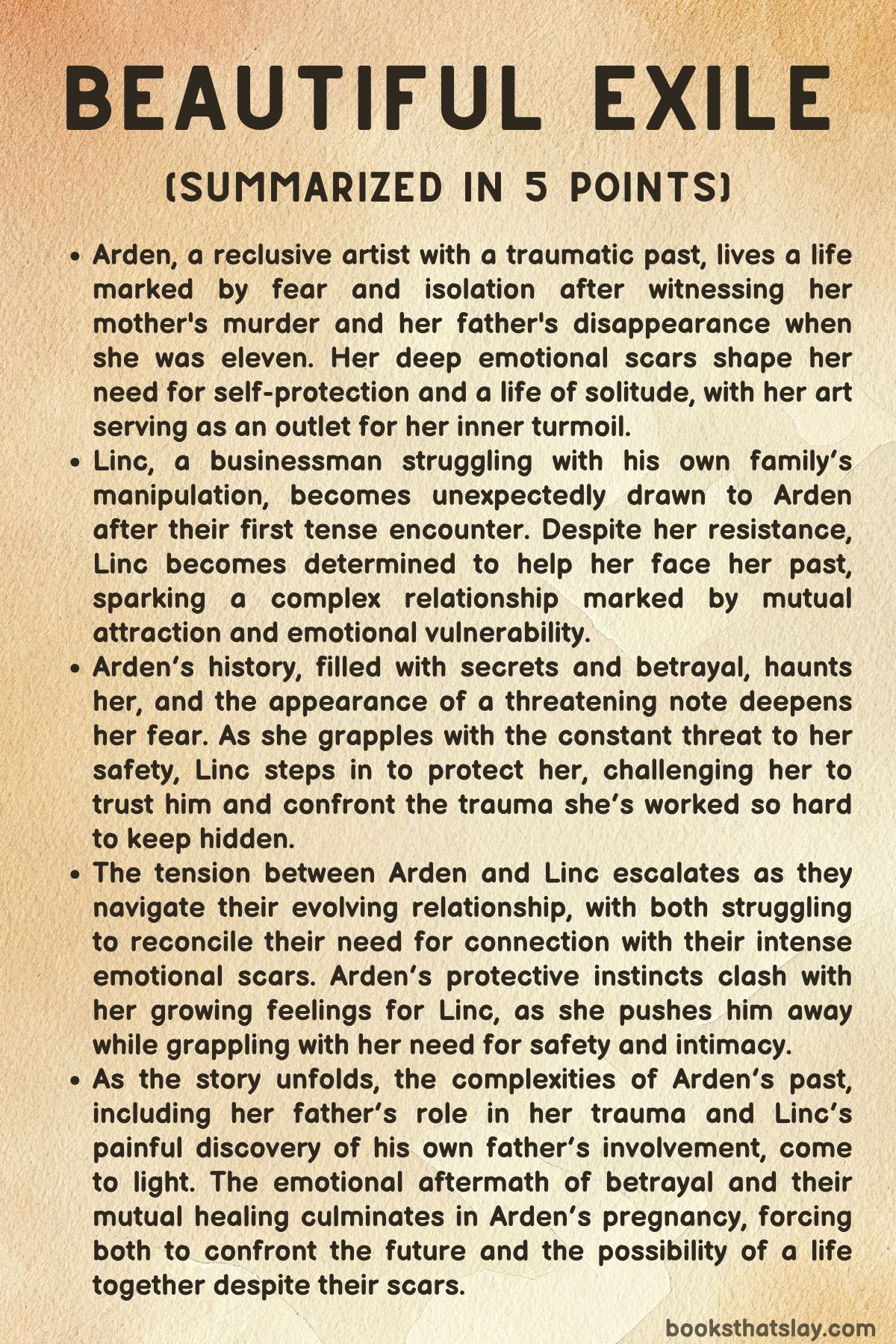 Beautiful Exile Summary, Characters and Themes