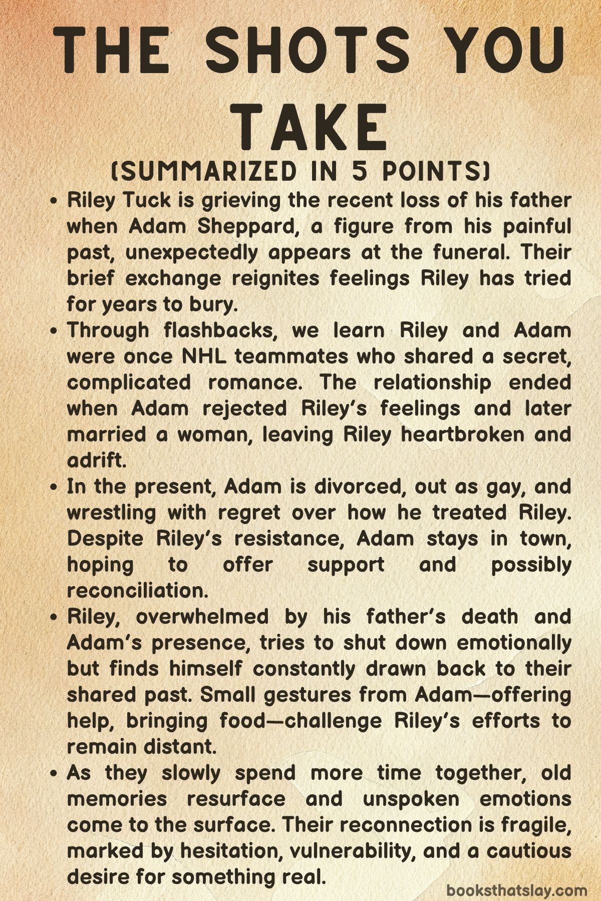 The Shots You Take Summary
