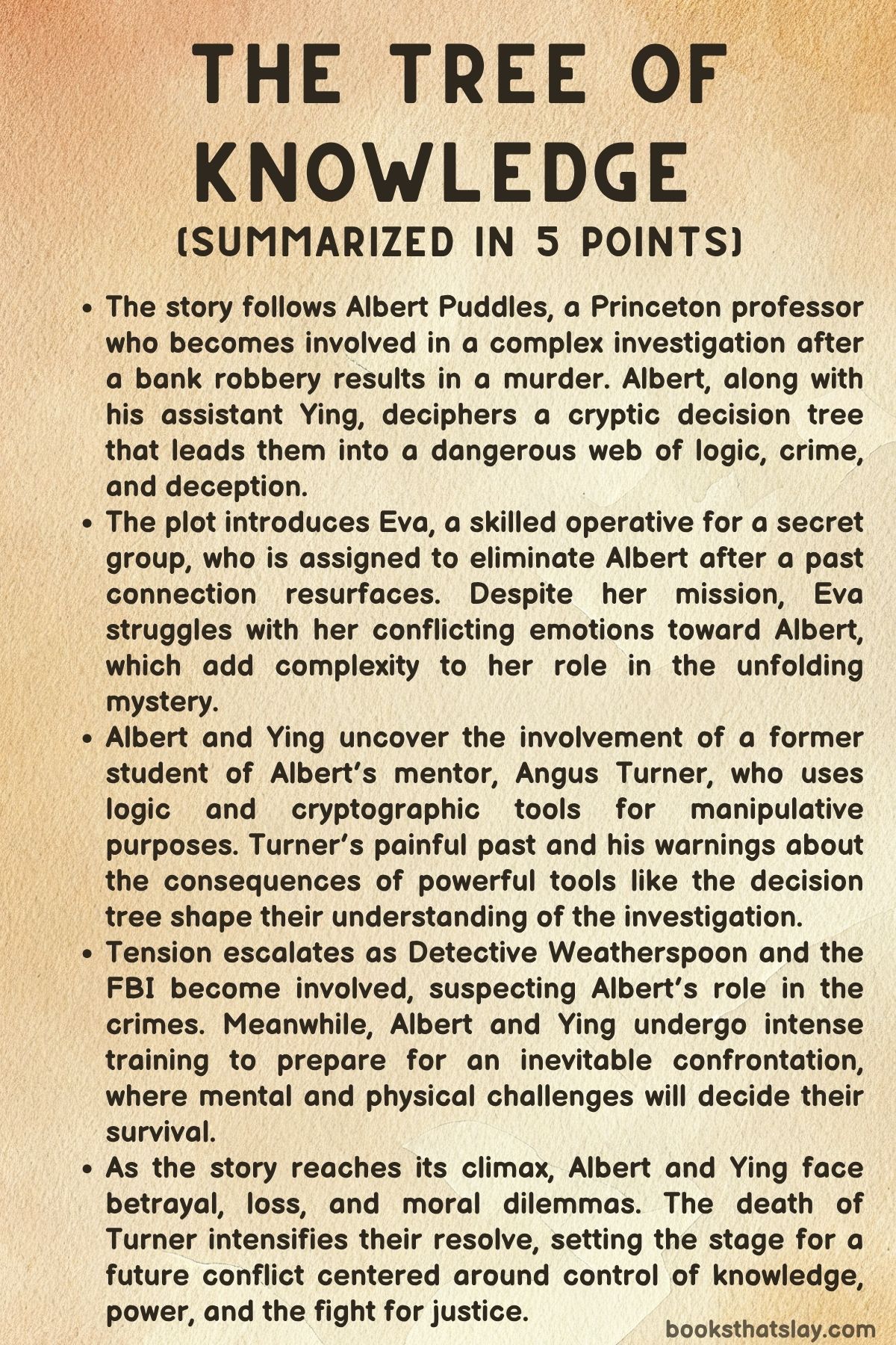 The Tree of Knowledge Summary