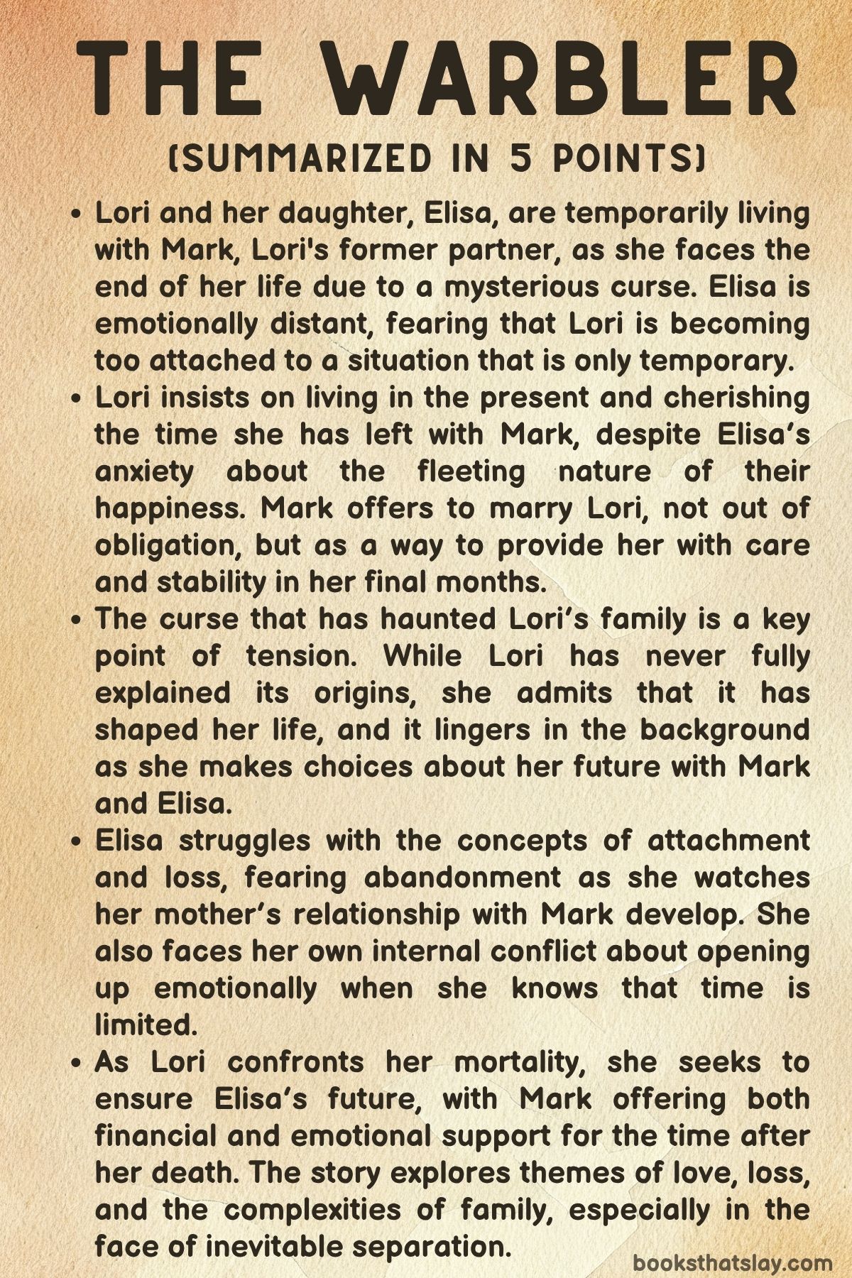 The Warbler Summary