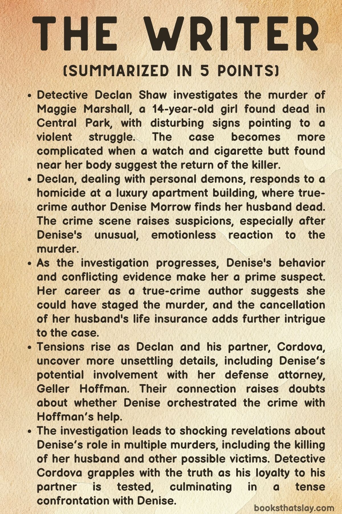 The Writer by James Patterson and J. D. Barker