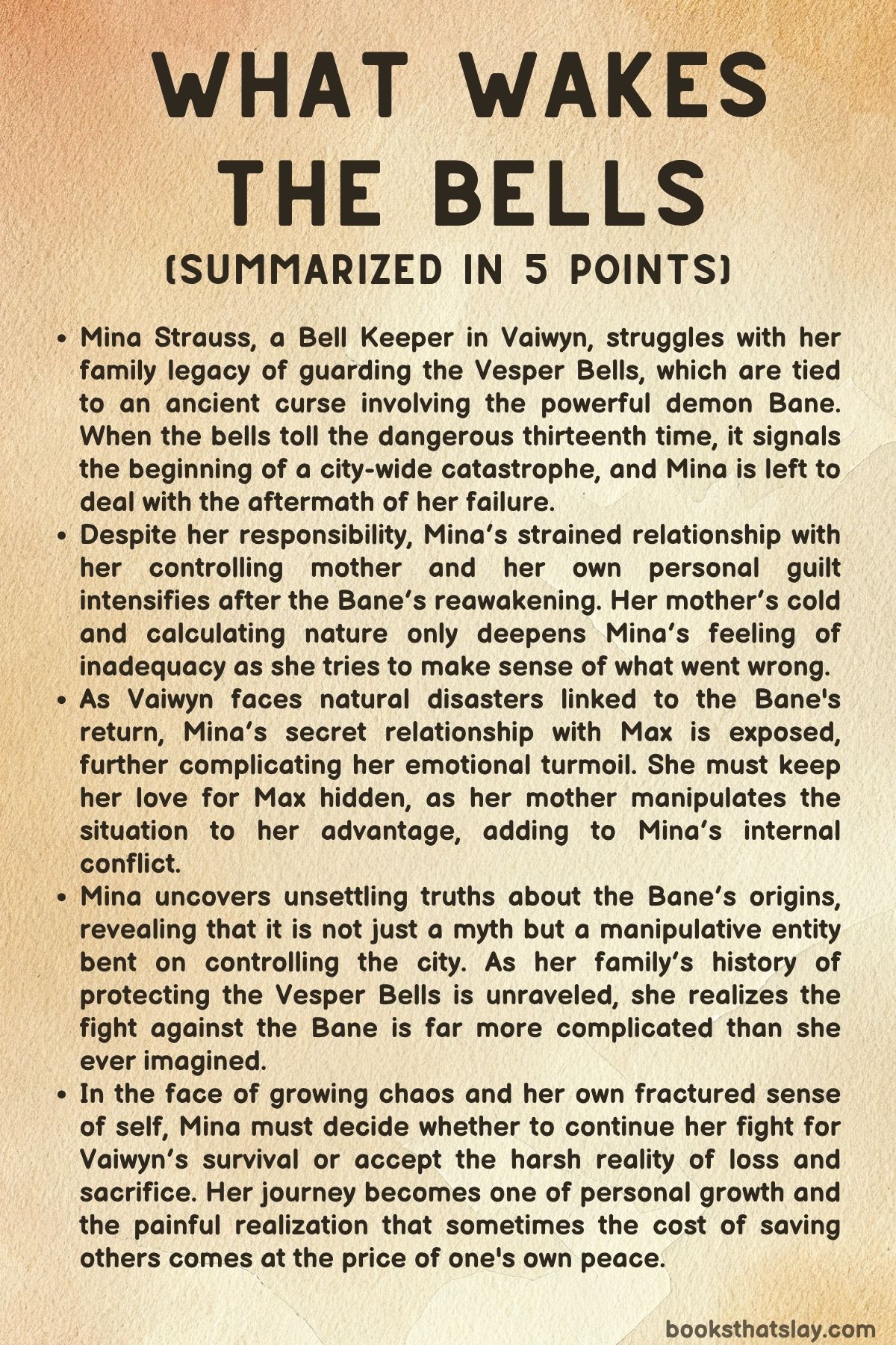 What Wakes the Bells Summary