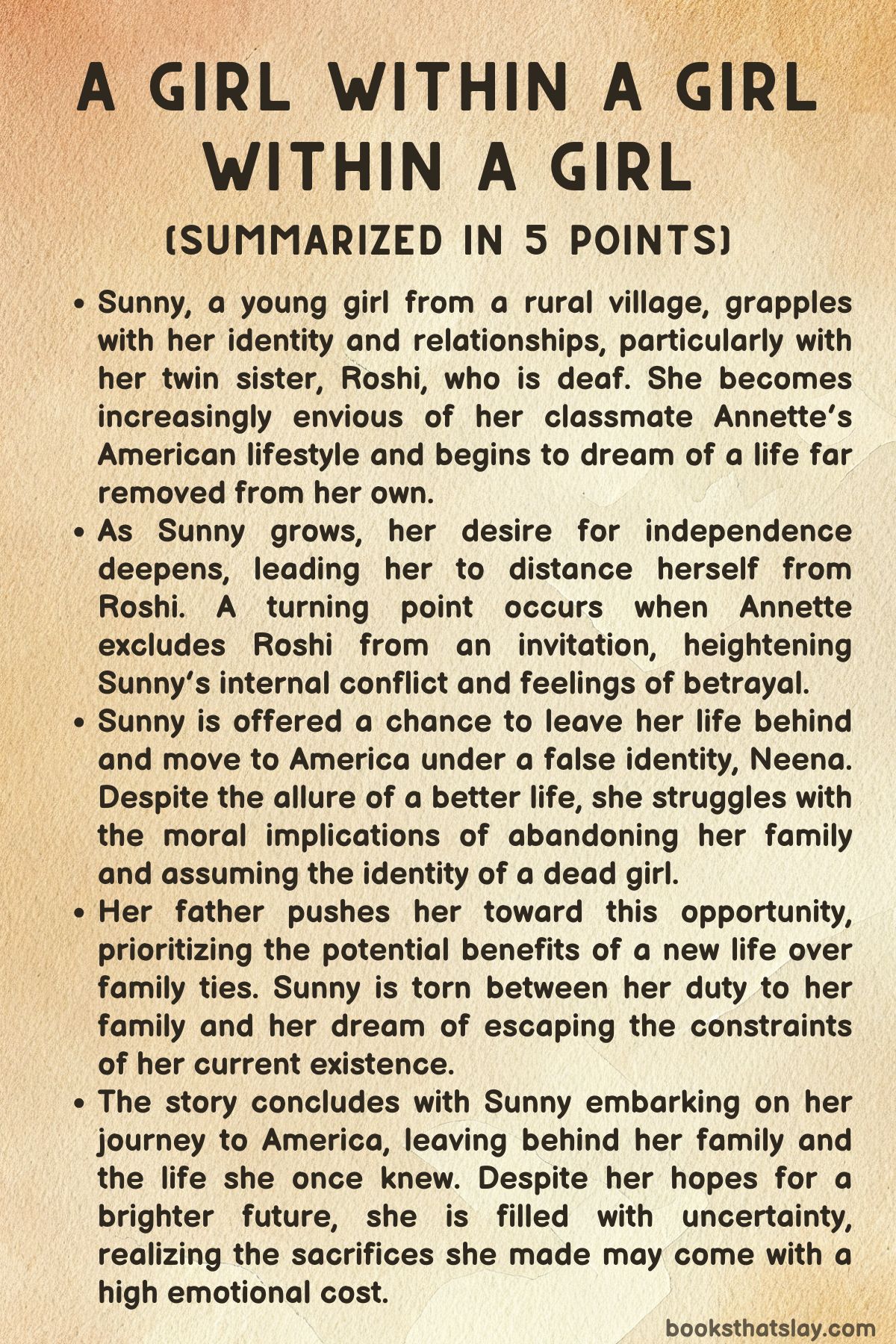 A Girl within a girl within a girl summary