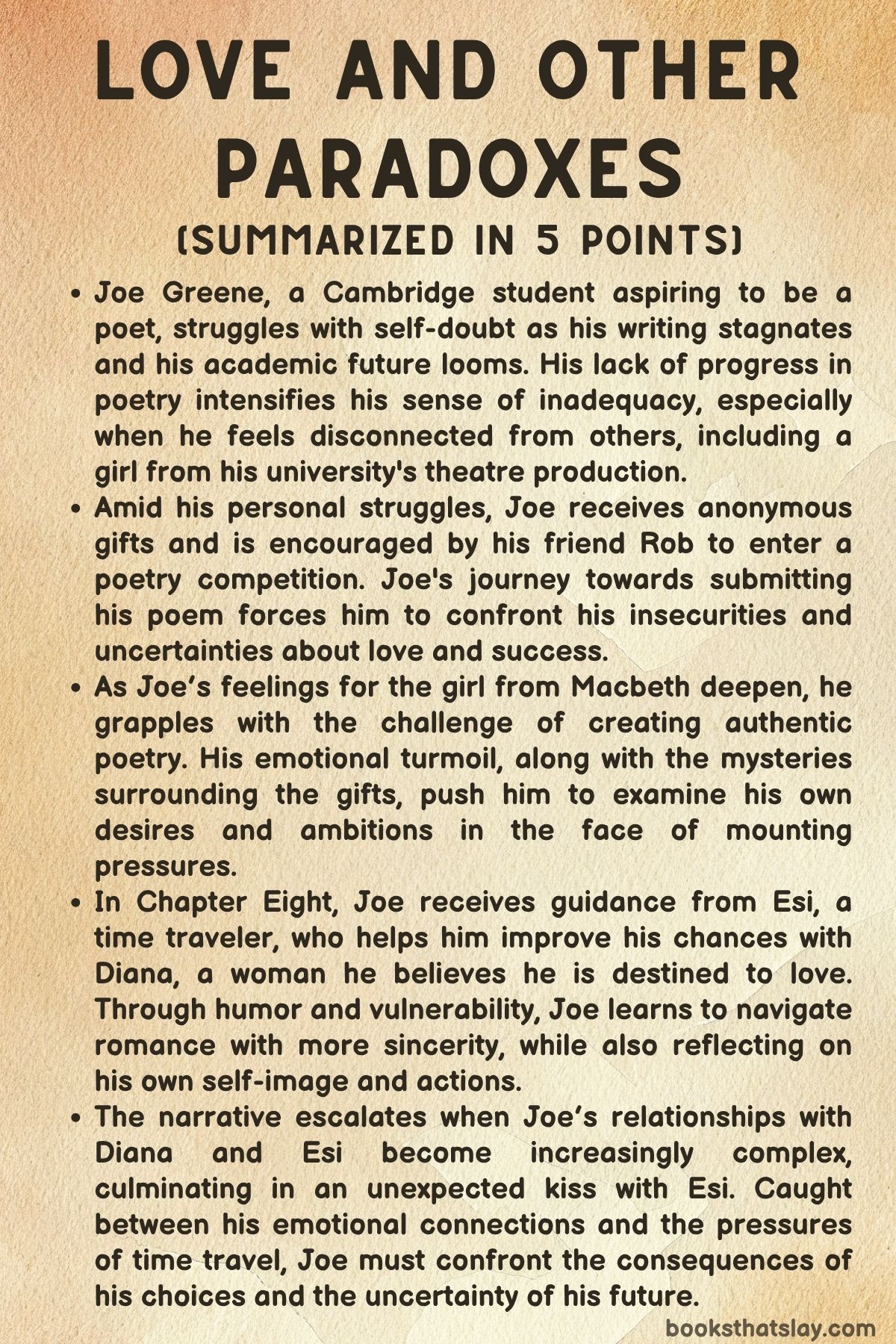 Love and Other Paradoxes Summary